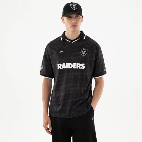 Maillot de Football en Jersey Las Vegas Raiders NFL Noir unisex - New Era Cap - Modalova