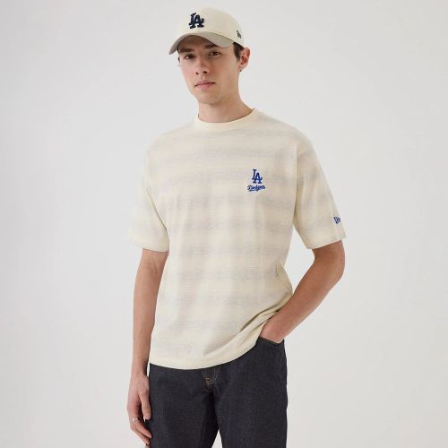 T-shirt oversize Border LA Dodgers MLB couleur crème unisex - New Era Cap - Modalova