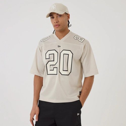 Chemise de football à manches courtes New Era en mesh couleur unisex - New Era Cap - Modalova