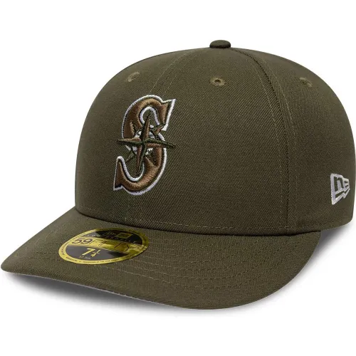 Casquette 59FIFTY Low Profile Seattle Mariners College Varsity Vert unisex - New Era Cap - Modalova