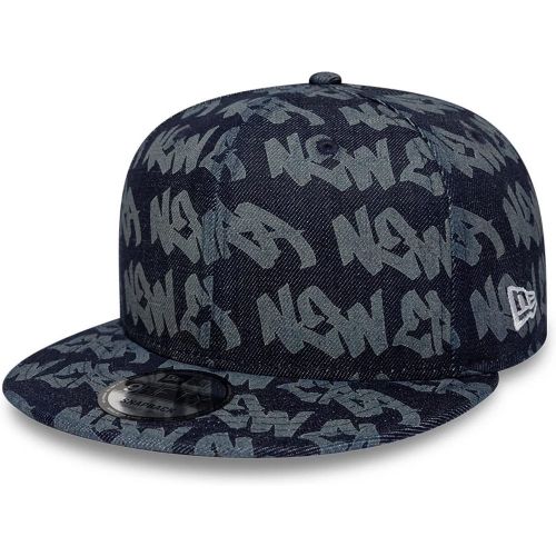 Casquette 9FIFTY Snapback Jean Laser Burnout New Era Bleu Marine unisex - New Era Cap - Modalova