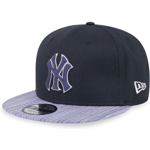 Casquette 9FIFTY Snapback New York Yankees MLB Denim Patchwork Noir unisex - New Era Cap - Modalova