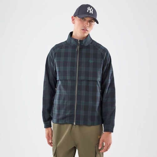 Veste Coupe-vent New Era Plaid Bleu marine unisex - New Era Cap - Modalova