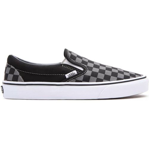 Classic Slip-On Checkerboard Black Grey - Vans - Modalova