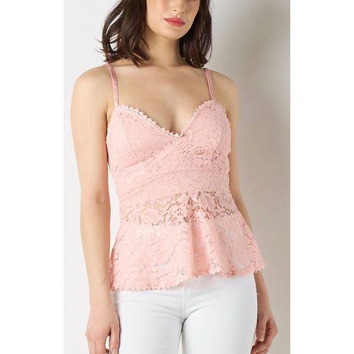 Top courte en dentelle à bretelle | Couleur: | Taille: Taille unique - My Store - Modalova