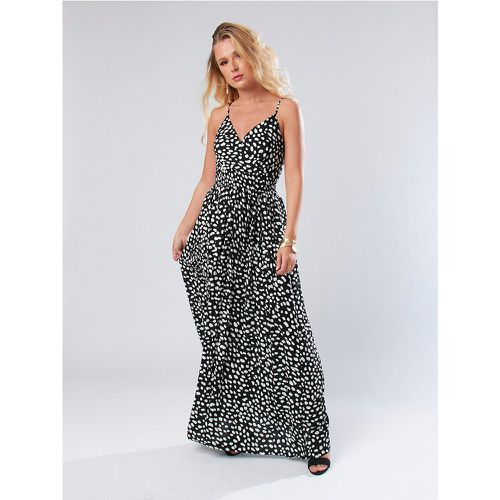 Robe longue robe motif cintré avec élastique | Couleur: | Taille: Taille unique - My Store - Modalova