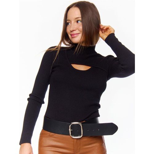 Pull décolleté ajouré | Couleur: | Taille: Taille unique - My Store - Modalova