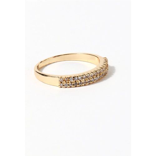 Bague ornée de diamants | Taille: 18 | Couleur: - My Store - Modalova