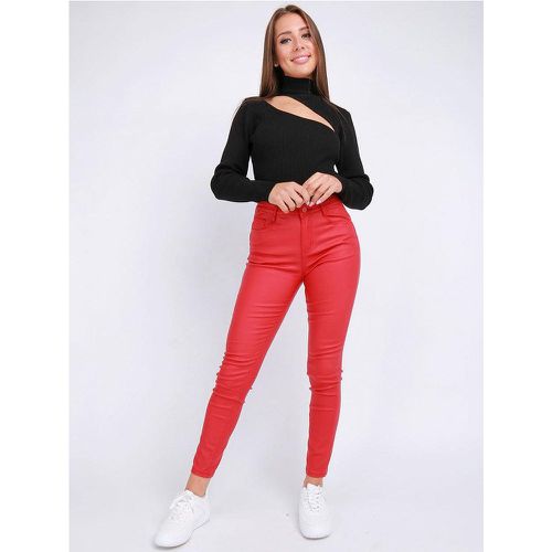 Pantalon slim en simili cuir | Couleur: | Taille: XS - My Store - Modalova