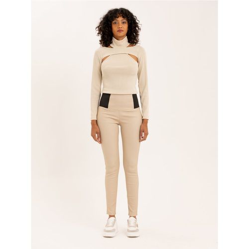 Legging en silimi cuir effet mat | Couleur: | Taille: S - Naumy - Modalova