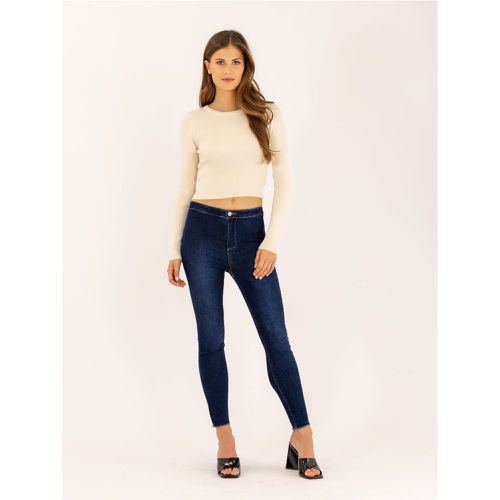Jean skinny 7/8 ourlet brut | Taille: XS | Couleur: - Naumy - Modalova