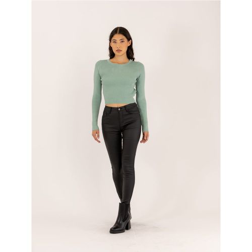 Pantalon skinny push up en simili cuir | Couleur: | Taille: XS - Naumy - Modalova