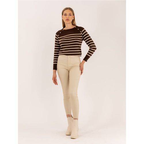 Pantalon skinny classique simili cuir mat | Couleur: | Taille: XS - Naumy - Modalova