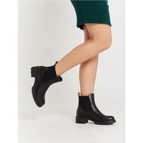 Bottines cavalières en simili cuir | Couleur: | Pointure: 36 - My Store - Modalova