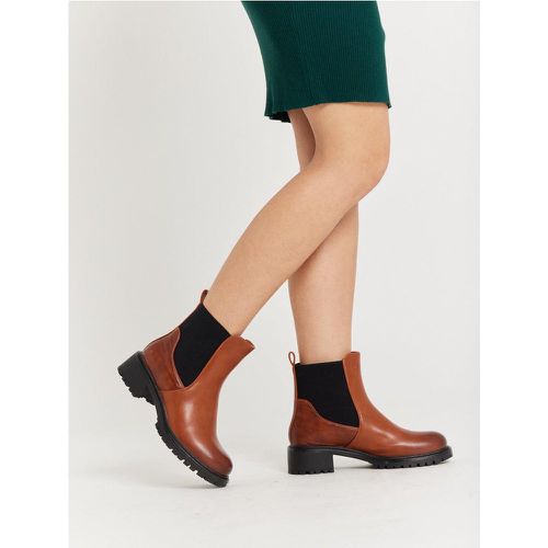 Bottines cavalières en simili cuir | Taille: 38 | Couleur: - My Store - Modalova