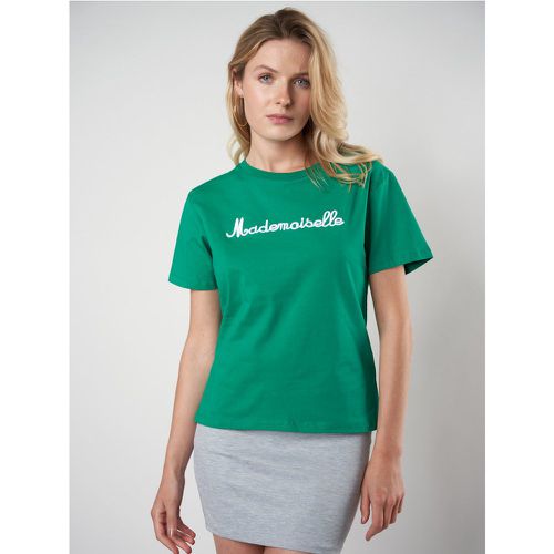 Tee shirt col rond « Mademoiselle » | Taille: L | Couleur: - My Store - Modalova
