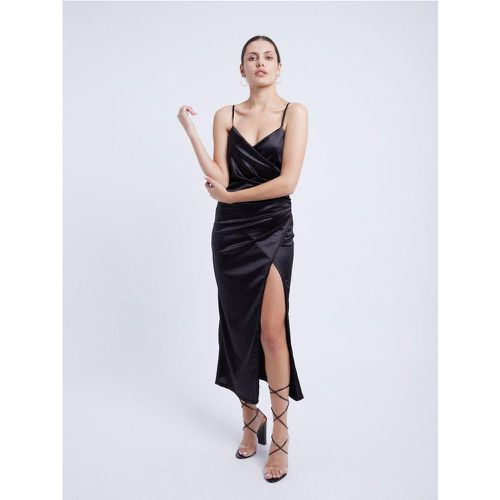 Robe satinée décolleté | Couleur: | Taille: Taille unique - My Store - Modalova