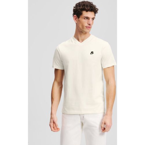 Kameo V-neck T-shirt, , , Taille: Xs - Karl Lagerfeld - Modalova