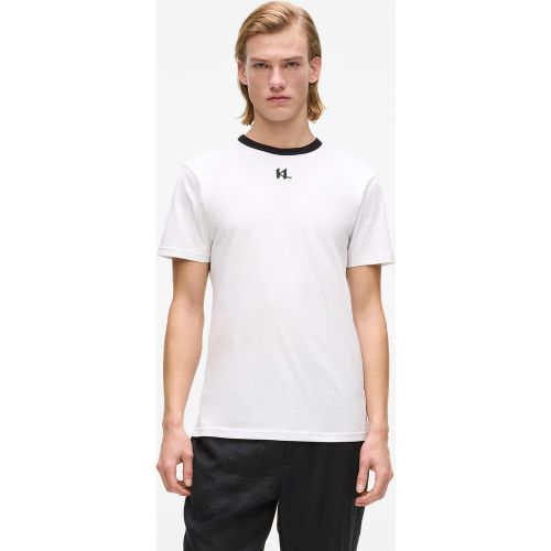 Monogram Slim T-shirt, , , Taille: Xs - Karl Lagerfeld - Modalova