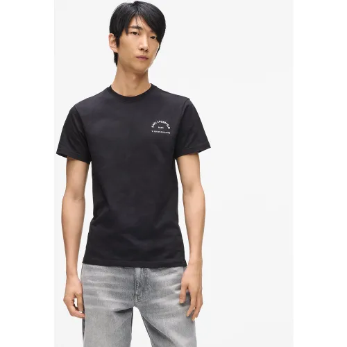 Rue St-guillaume Slim T-shirt, , , Taille: Xs - Karl Lagerfeld - Modalova