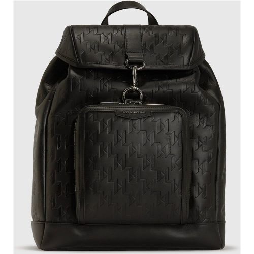 K/loom Leather Backpack, , , Taille: One Size - Karl Lagerfeld - Modalova