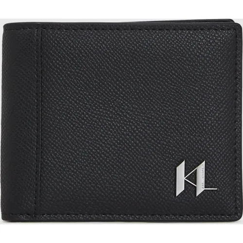 Portefeuille En Cuir K/monogram, , , Taille: One Size - Karl Lagerfeld - Modalova