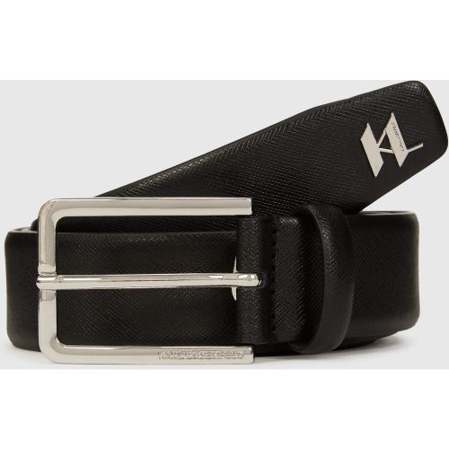 K/monogram Leather Ceinture, , , Taille: S - Karl Lagerfeld - Modalova