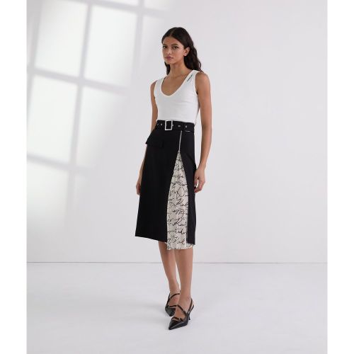 Pleat Detail Skirt, , , Taille: 38 - Karl Lagerfeld - Modalova