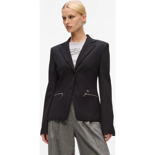 Veste En Punto, , , Taille: 38 - Karl Lagerfeld - Modalova