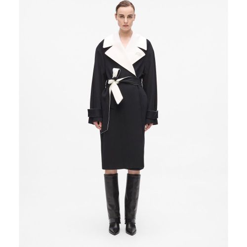 Manteau En Laine Classique, , /, Taille: 38 - Karl Lagerfeld - Modalova
