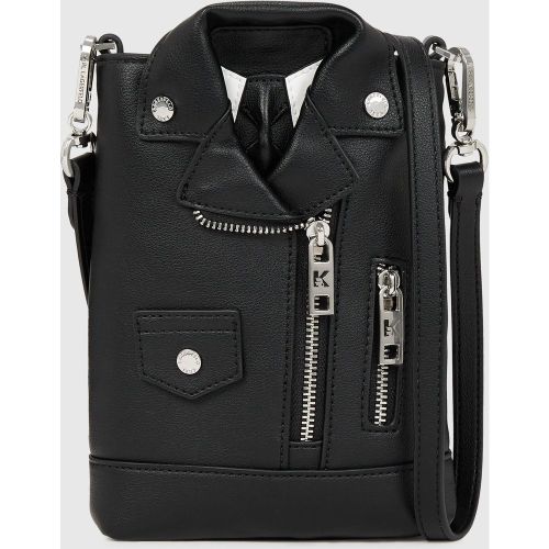 Ikon Biker Jacket Crossbody Bag, , , Taille: One Size - Karl Lagerfeld - Modalova