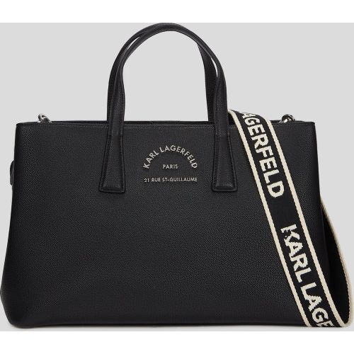 Sac Cartable En Métal Rue St-guillaume, , , Taille: One Size - Karl Lagerfeld - Modalova