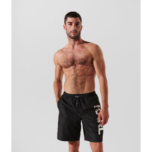 Bermuda De Surf Avec Logo, , , Taille: Xs - Karl Lagerfeld - Modalova