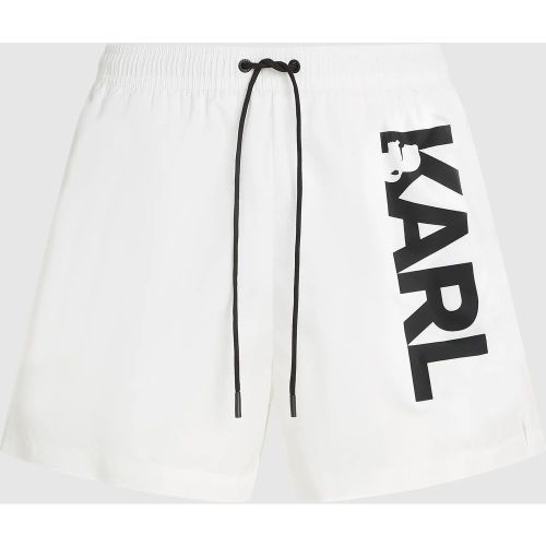 Short De Bain Orné Du Logo, , , Taille: L - Karl Lagerfeld - Modalova