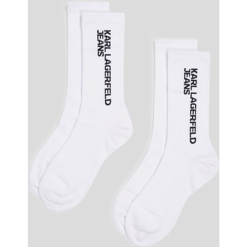Chaussettes À Logo – Lot De 2 Paires, , , Taille: One Size - KL Jeans - Modalova