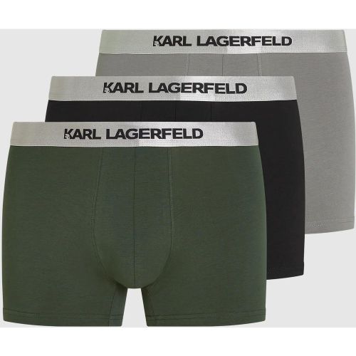 Caleçons Avec Logo Métallisé - Lot De 3, , --, Taille: Xs - Karl Lagerfeld - Modalova