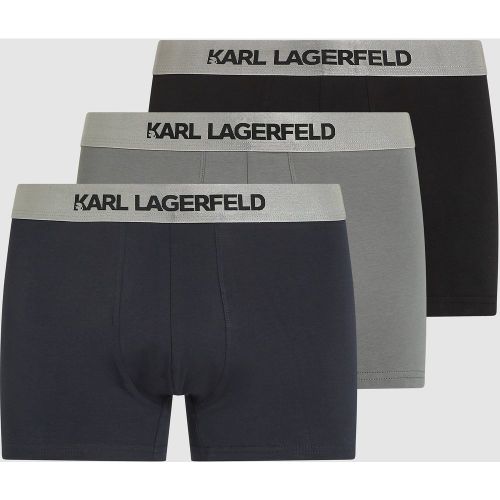 Caleçons Avec Logo Métallisé - Lot De 3, , --, Taille: Xs - Karl Lagerfeld - Modalova