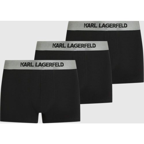 Caleçons Avec Logo Métallisé - Lot De 3, , , Taille: Xs - Karl Lagerfeld - Modalova