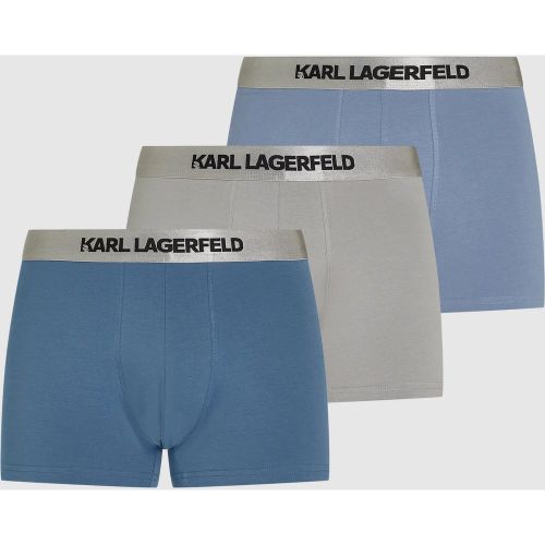 Caleçons Avec Logo Métallisé - Lot De 3, , --, Taille: Xs - Karl Lagerfeld - Modalova