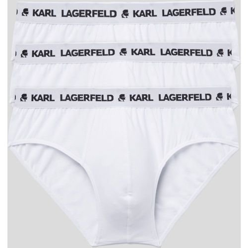 Lot De 3 Slips À Logo, , , Taille: Xs - Karl Lagerfeld - Modalova
