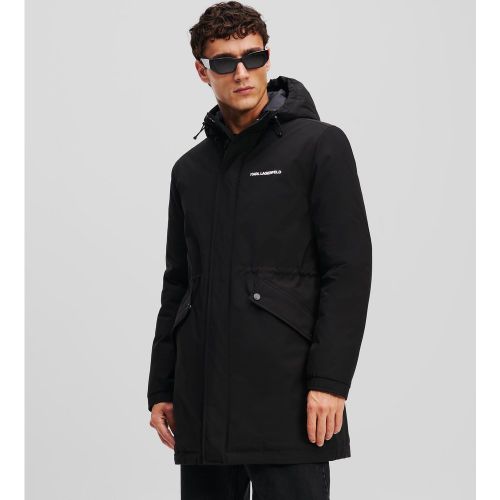 Parka À Capuche Ultra-légère, , , Taille: S - Karl Lagerfeld - Modalova