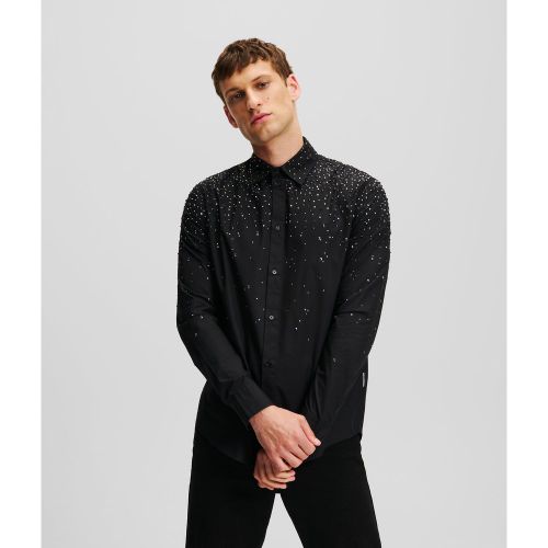 Chemise Effet Dégradé À Strass, , , Taille: Xs - Karl Lagerfeld - Modalova
