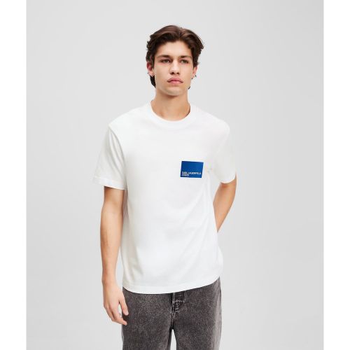 T-shirt Avec Logo Encadré, , , Taille: Xs - KL Jeans - Modalova