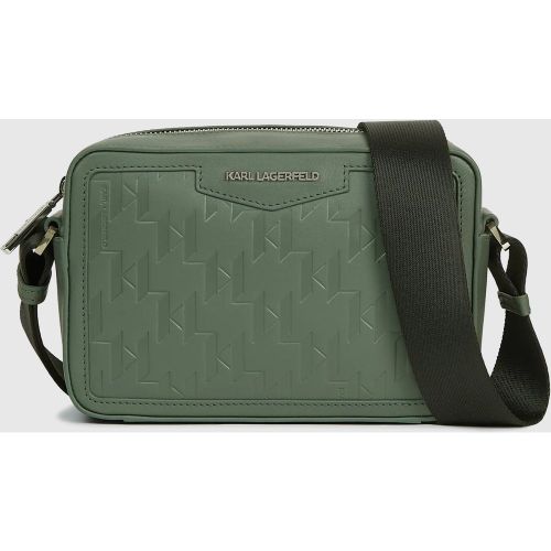 Sac Caméra K/loom En Cuir, , , Taille: One Size - Karl Lagerfeld - Modalova