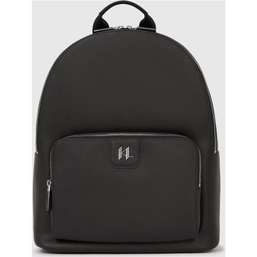 Sac À Dos En Cuir K/monogram, , , Taille: One Size - Karl Lagerfeld - Modalova