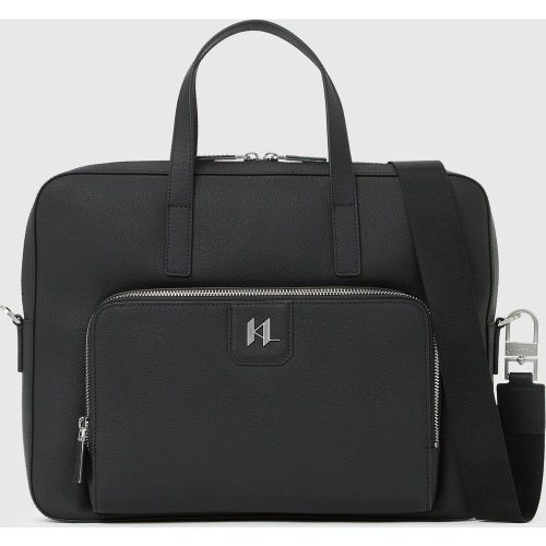 Mallette En Cuir K/monogram, , , Taille: One Size - Karl Lagerfeld - Modalova