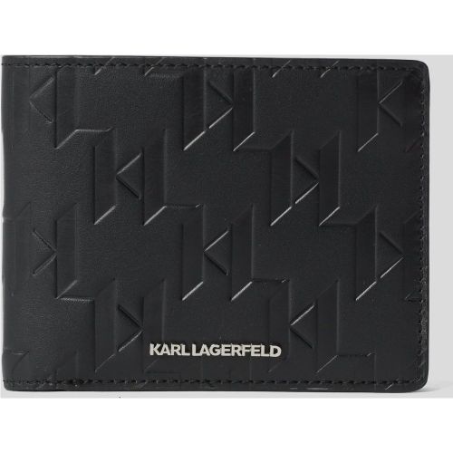 Portefeuille En Cuir K/loom À Deux Volets, , , Taille: One Size - Karl Lagerfeld - Modalova