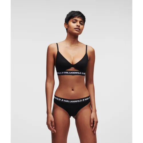 Soutien-gorge Avec Decoupe Et Logo, , , Taille: Xs - Karl Lagerfeld - Modalova