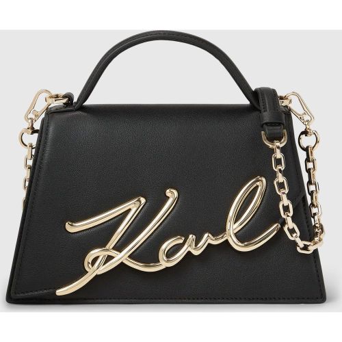 Sac Bandoulière De Taille Moyenne K/signature, , /, Taille: One Size - Karl Lagerfeld - Modalova