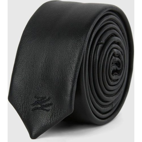 Cravate En Cuir K/autograph, , , Taille: One Size - Karl Lagerfeld - Modalova